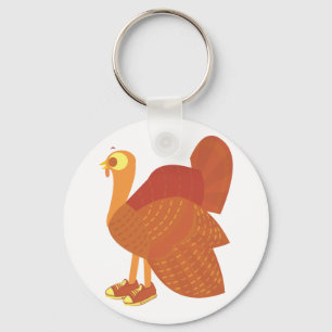 Turkey Runner Keychain