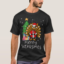 Turkey Santa Merry Thanksmas Christmas Thanksgivin