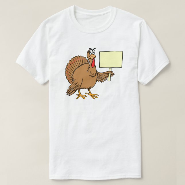 Turkey Sign T-Shirt (Design Front)