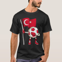 Turkey Soccer Jersey Turkish Flag Football Dab Fun