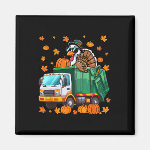 Turkey Sungles Driving Garge Truck Thanksgiving Dr Magnet