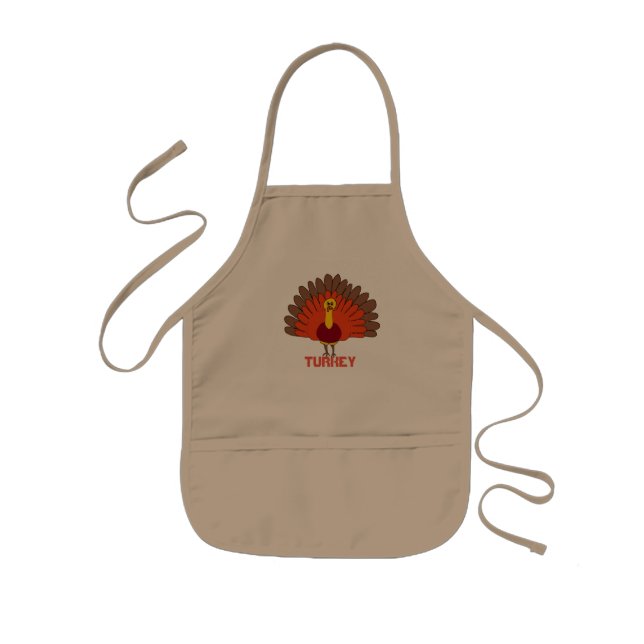 turkey thanksgiving apron (Front)