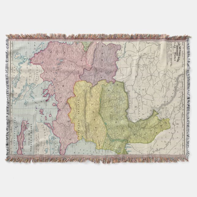 Turkey Throw Blanket (Front)