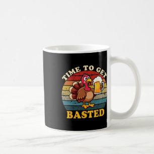 Turkey Time To Get Sted Funny Happy Thanksgiving M Coffee Mug