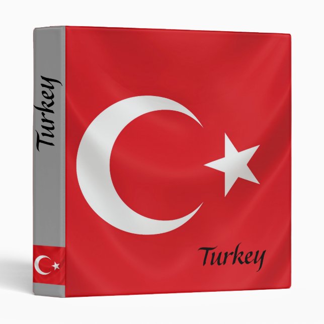 Turkey, travel memory binder (Front/Spine)