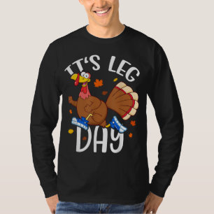 Turkey Trot Costume Kids Adults Thanksgiving Turke T-Shirt