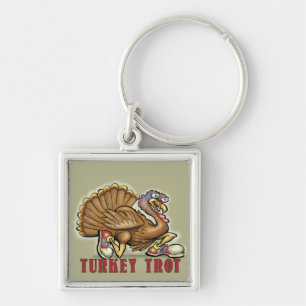 Turkey Trot Keychain
