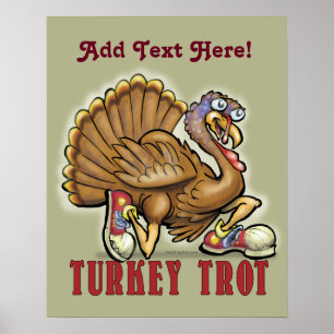 Turkey Trot Poster