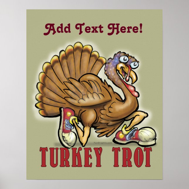Turkey Trot Poster (Front)