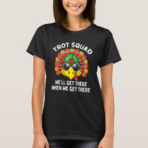 Turkey Trot Squad  Thanksgiving Running Costume 1 T-Shirt