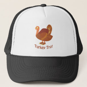 Turkey trot trucker hat