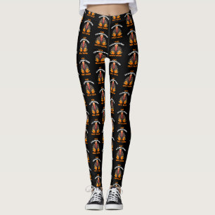 Turkey Trump Make Thanksgiving Great Again Leggings