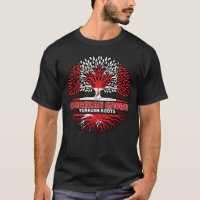 Turkey Turkish Canadian Canada Tree Roots Flag