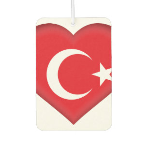 Turkey (Turkish) Flag Air Freshener