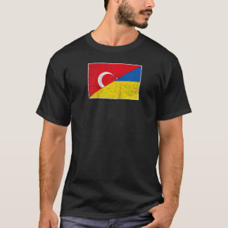 TURKEY UKRAINE FLAG TURKIYE TURKISH UKRAINIAN NATI T-Shirt