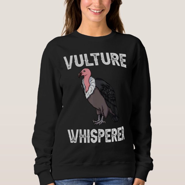 Turkey Vulture Buzzard Scavenger Bird Sweatshirt (Front)