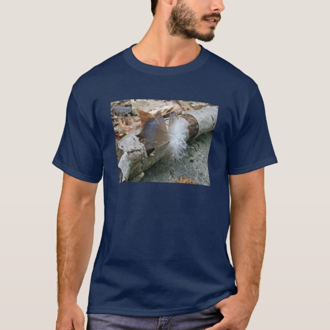 Turkey Vulture Feather Coordinating Items T-Shirt (Front)