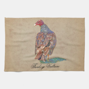 TURKEY VULTURE KITCHEN TOWEL