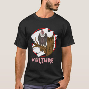 Turkey Vulture Scary Ruppels Griffon Scavenger Bir T-Shirt