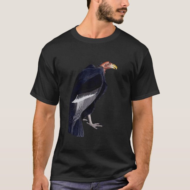 Turkey Vulture Vintage Illustration  T-Shirt (Front)