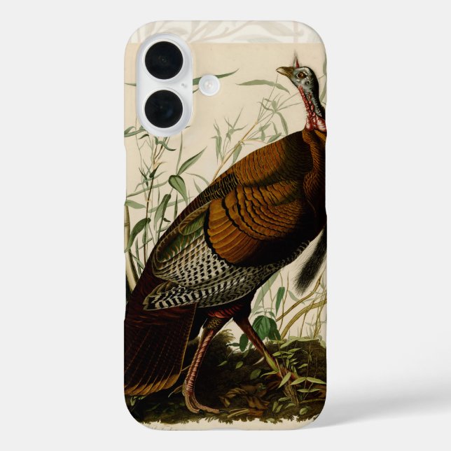 Turkey Wild Audubon Bird Painting Case-Mate iPhone Case (Back)