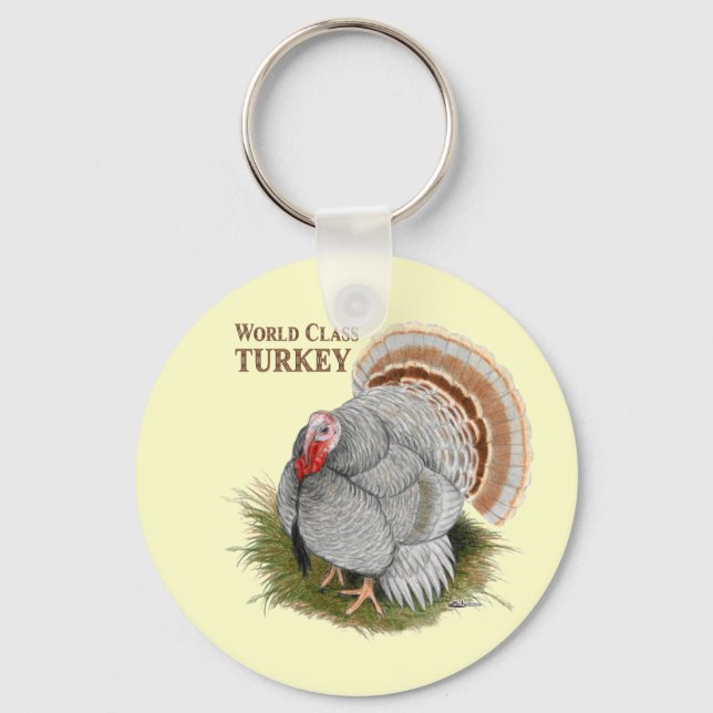 Turkey:  World Class Keychain (Front)