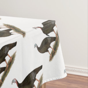 Turkeys Eastern Wild Pair Tablecloth