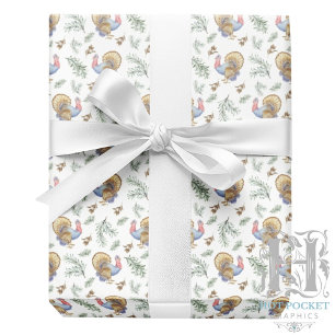 Turkeys Gift Wrapping Paper