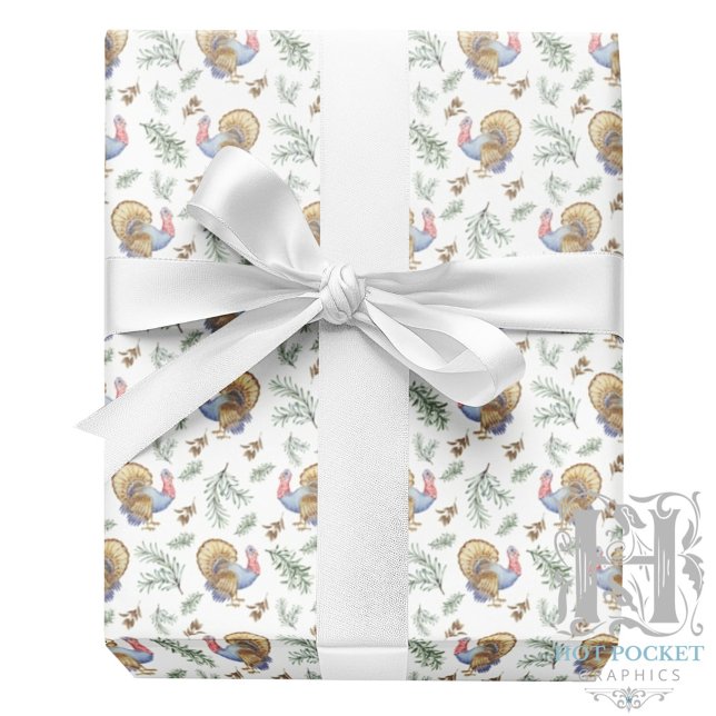 Turkeys Gift Wrapping Paper (Creator Uploaded)