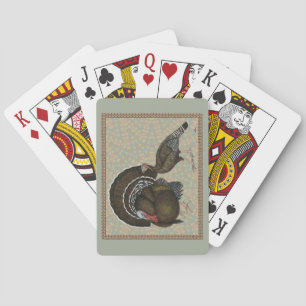 Turkeys Standard Bronze Portrait Playing Cards