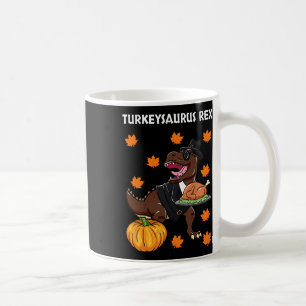 Turkeysaurus Rex Thanksgiving Day Dinosaur Turkey  Coffee Mug