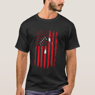 Turkish American Flag Turkish Roots Republic of Tu T-Shirt