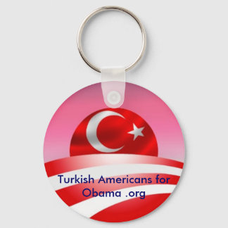 Turkish Americans for Obama .org Key Chain
