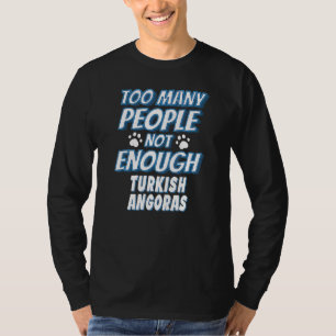 Turkish Angora Cat Saying Introvert T-Shirt