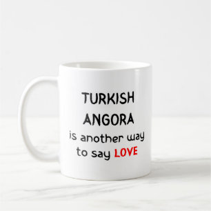 turkish angora love coffee mug