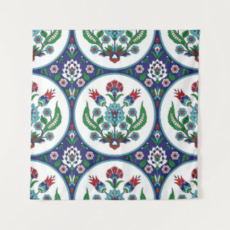 Turkish arabic, tulip flowers, seamless pattern. tapestry