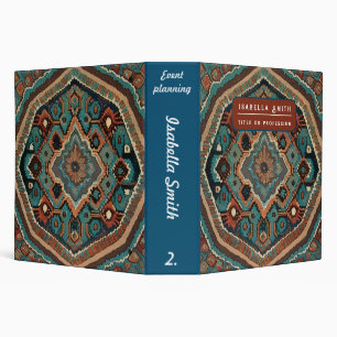 Turkish Beautiful Old Pattern Modern Collection Binder
