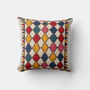 Turkish Boho Meets Modern: White Kilim Pillows