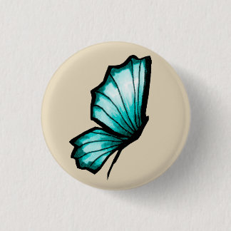 Turkish butterfly 1 inch round button