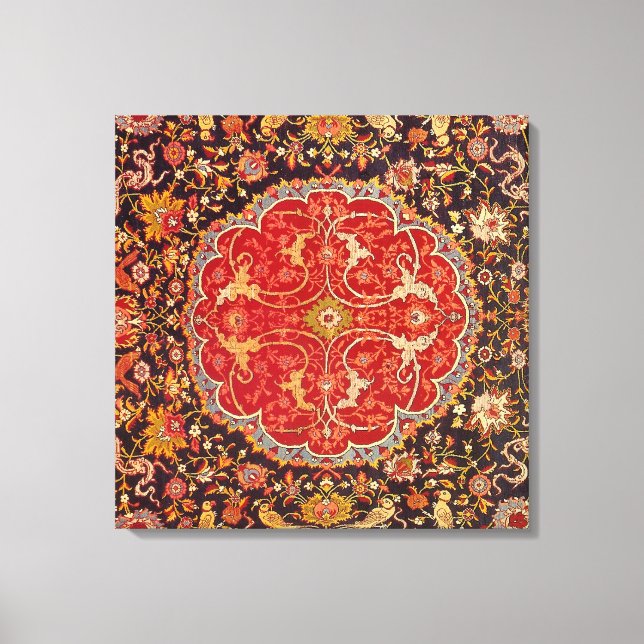Turkish Carpet Canvas Print (Front)