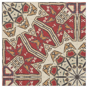 Turkish carpet kaleidoscope fabric