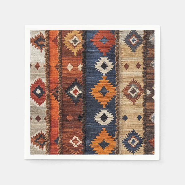 Turkish Carpet  Napkin (Front)