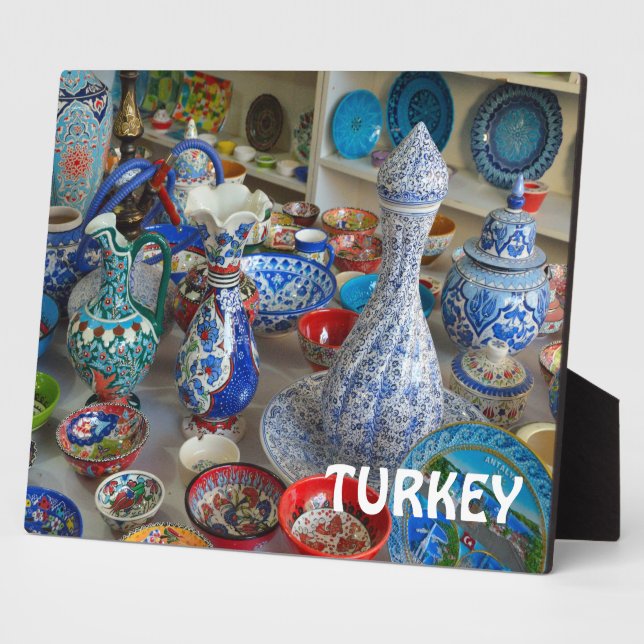 Turkish Ceramics Plaque (Side)