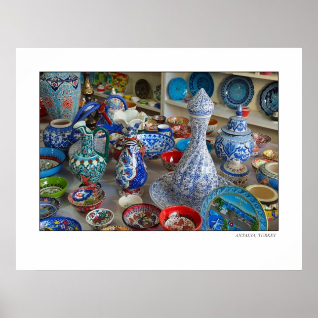 Turkish Ceramics Poster (Front)