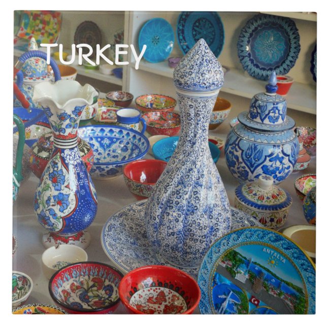 Turkish Ceramics Tile (Front)