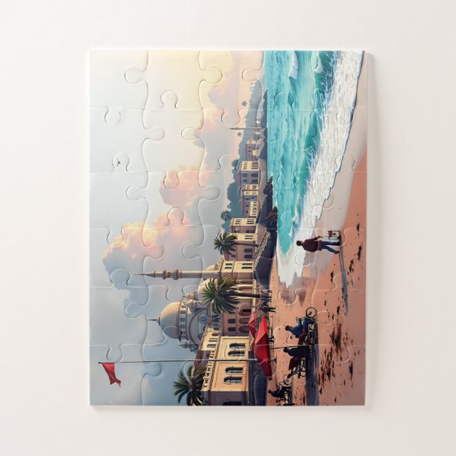 Turkish Coast Jigsaw Puzzle (Vertical)