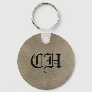 Turkish Coffee Glaze Keychain