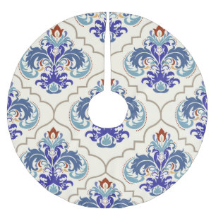 Turkish Colourful Pattern: Endless Beauty. Brushed Polyester Tree Skirt