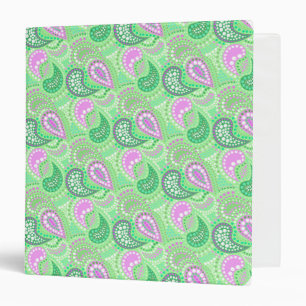 Turkish cucumbers abstract polka dot pattern  binder