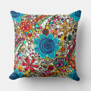 Turkish dance throw pillow